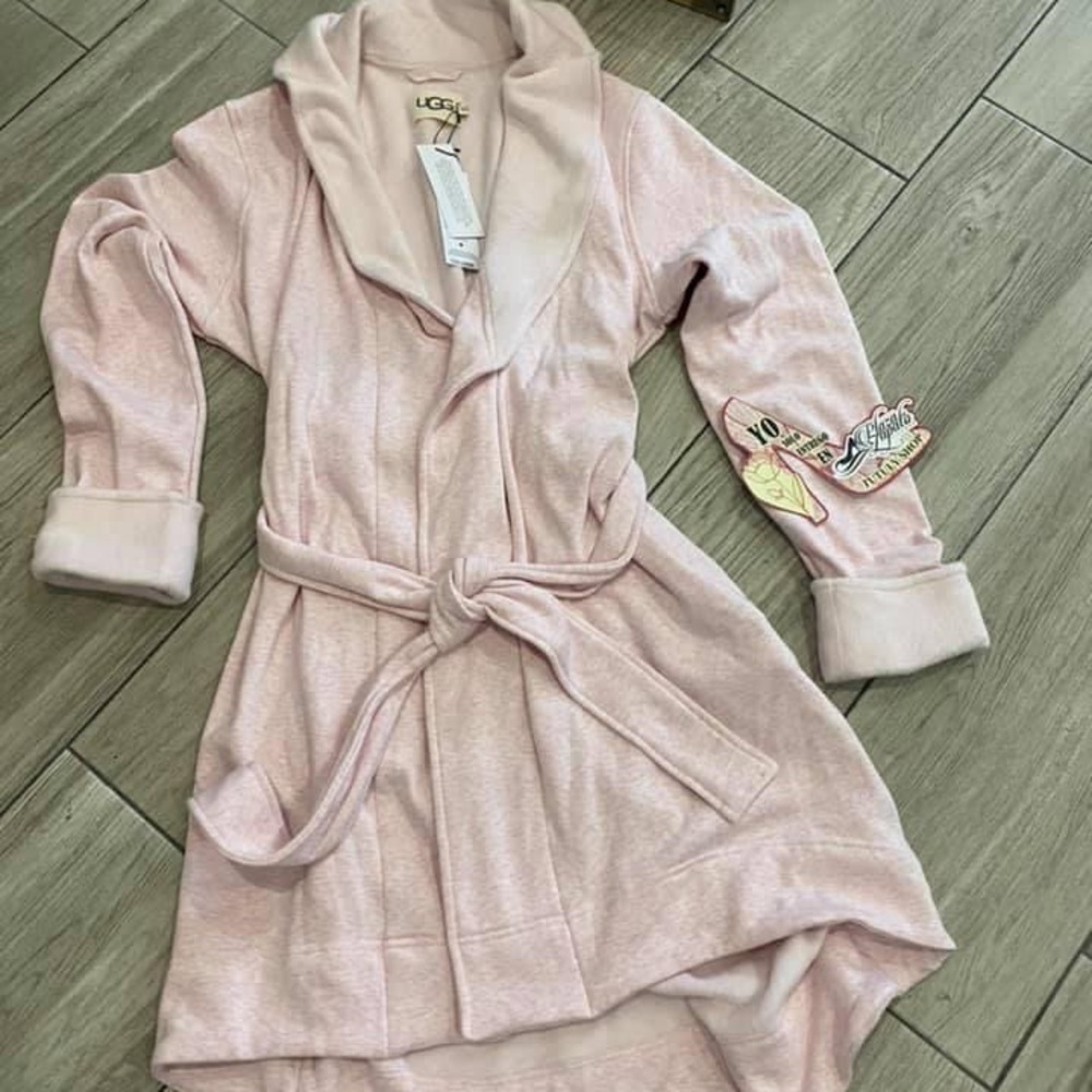 Pink UGG robe
